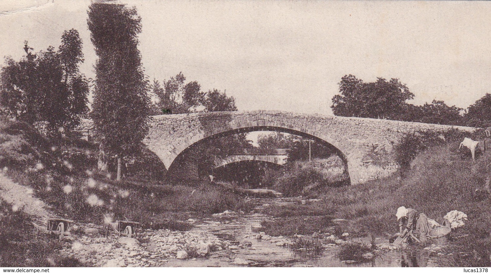 07 / ENVIRONS DE VALENCE / SAINT PERAY / LE VIEUX PONT DE PIERRE / LL 84 / TAMPON HOPITAL AUXILIAIRE N 1 - Saint Péray