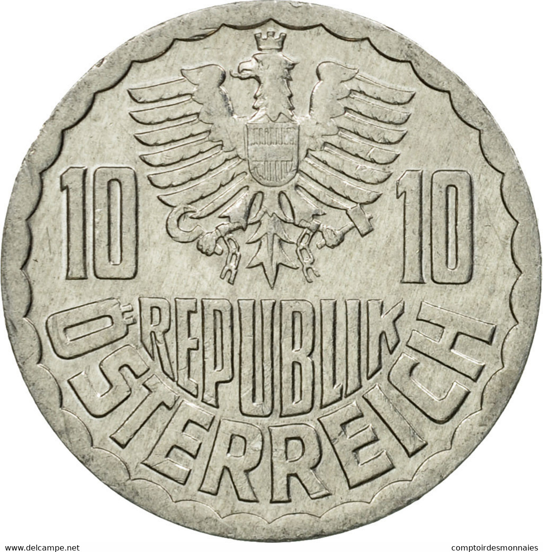 Monnaie, Autriche, 10 Groschen, 1989, Vienna, TTB, Aluminium, KM:2878 - Oesterreich