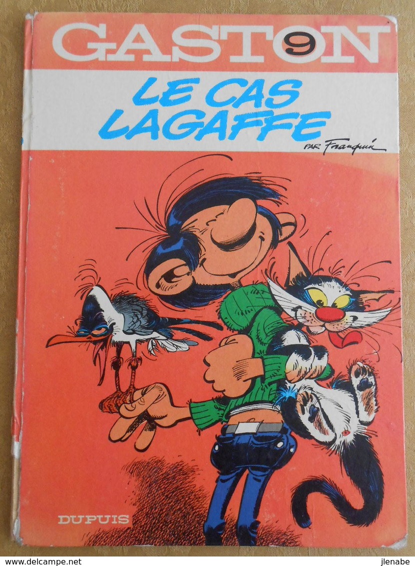 GASTON LAGAFFE N° 9 " Le Cas Lagaffe " EO 1971 Par Franquin - Franquin