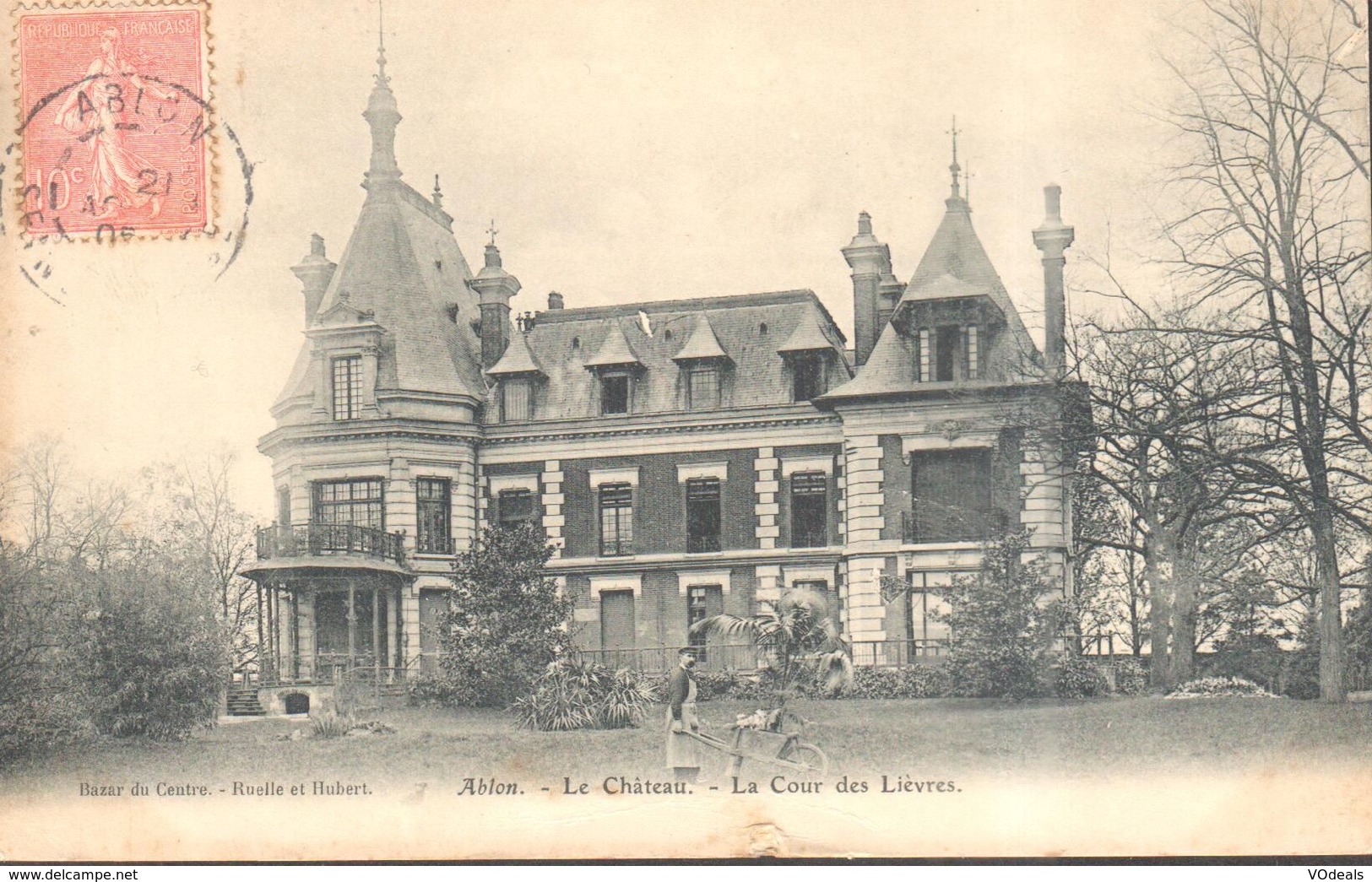 CPA - France - (94) - Val De Marne - Ablon - Le Château - La Cour Des Lièvres - Ablon Sur Seine