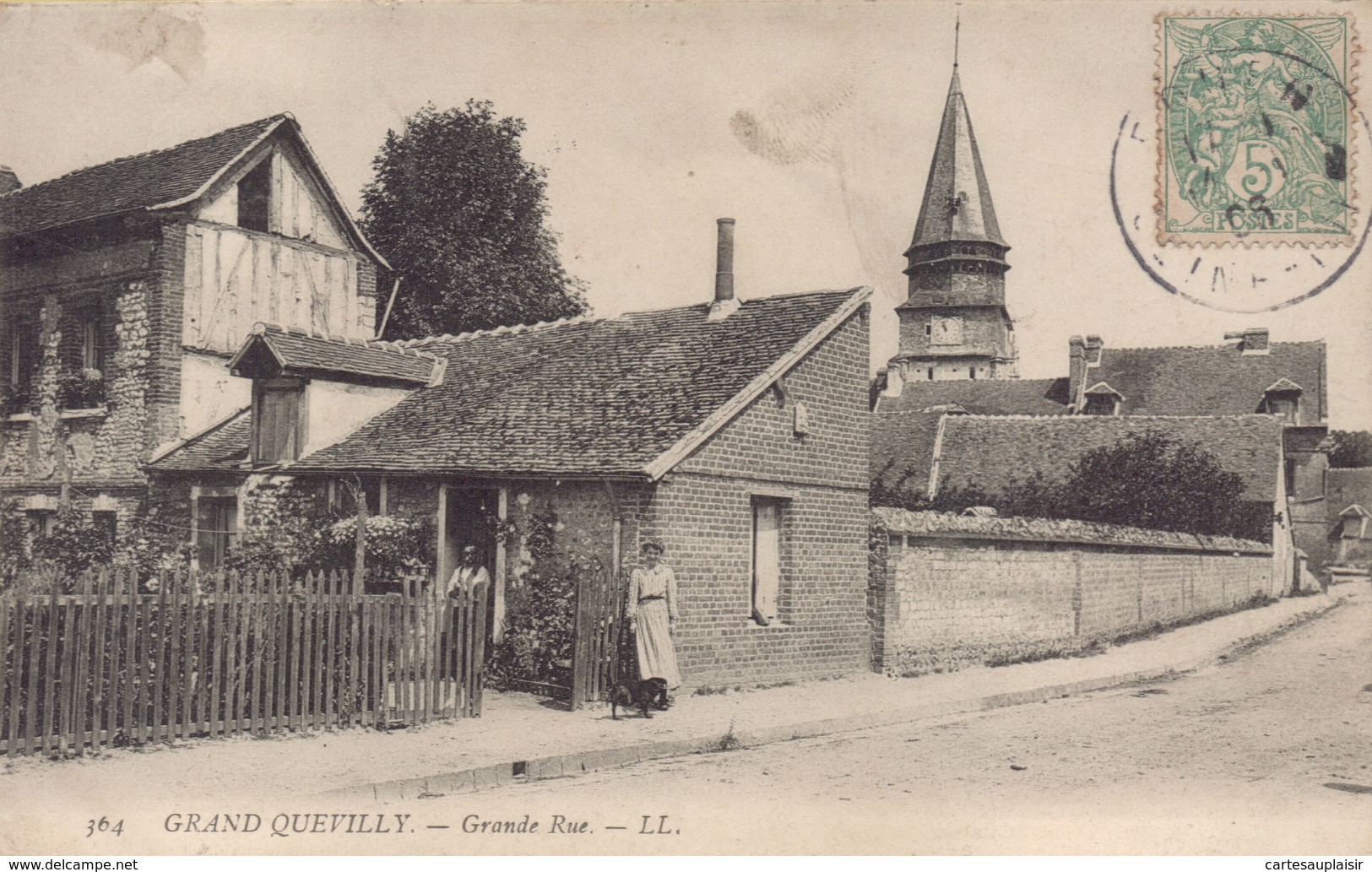 Le Grand-Quevilly : Grande Rue - Le Grand-quevilly