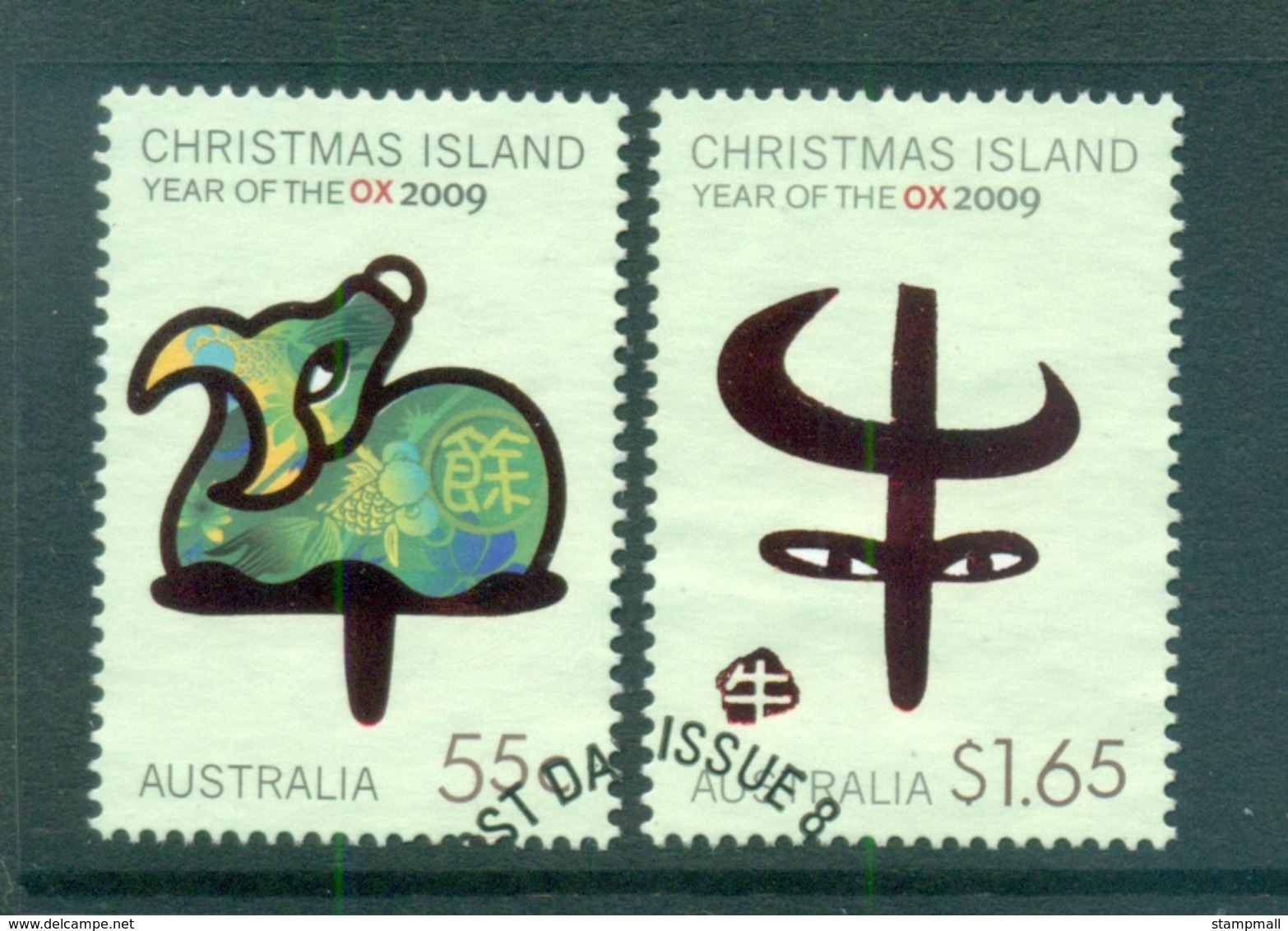 Christmas Is 2009 New Year Of The Ox FU Lot72246 - Christmas Island