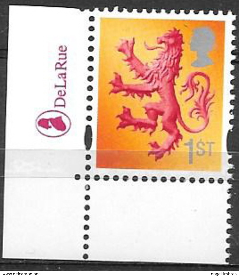 GB - 2003  1st Class SCOTLAND -  Stamp With DLR LOGO - Scotland