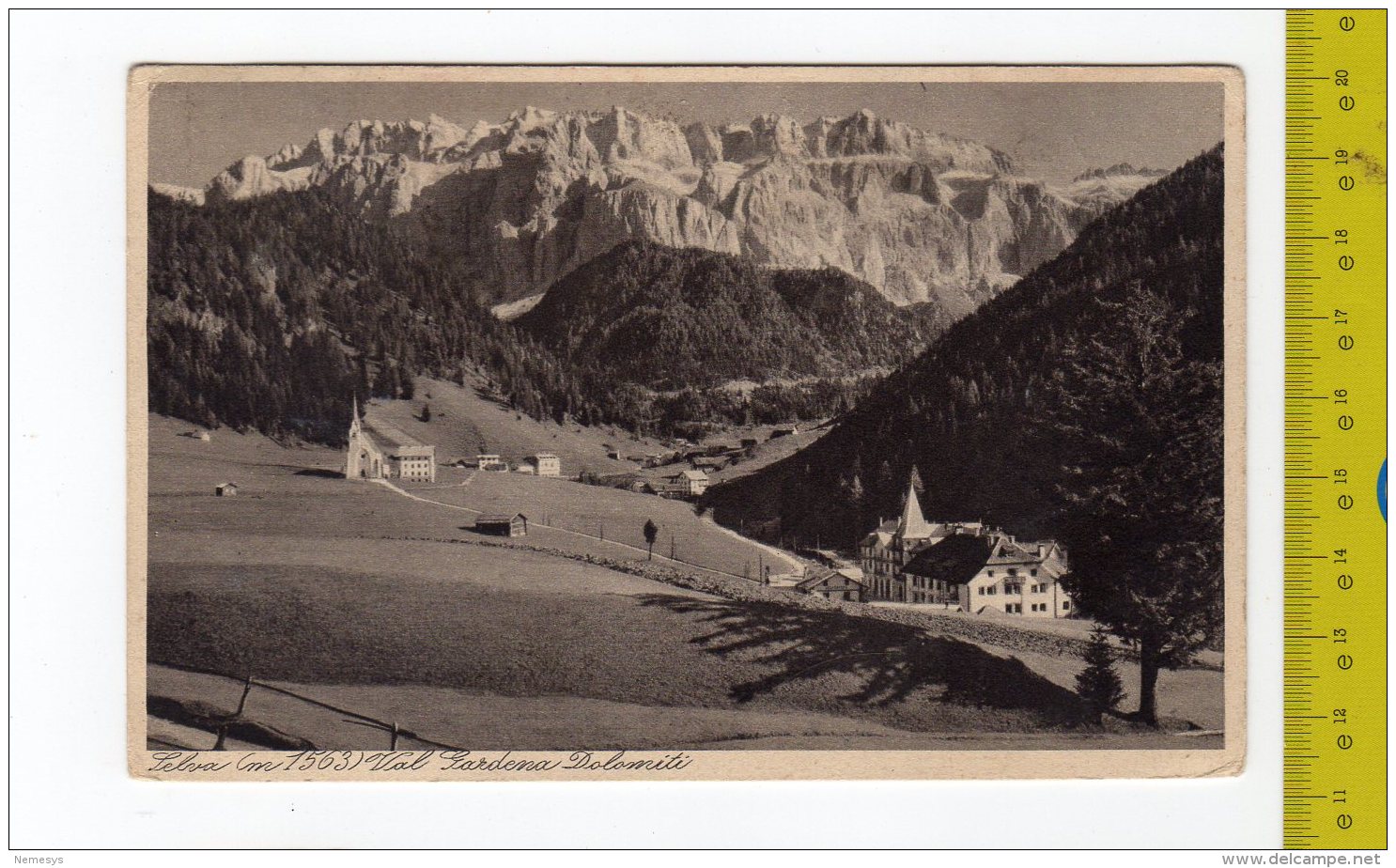 1930 SELVA DI VAL GARDENA Panorama FP V See 2 Scans - Altri & Non Classificati