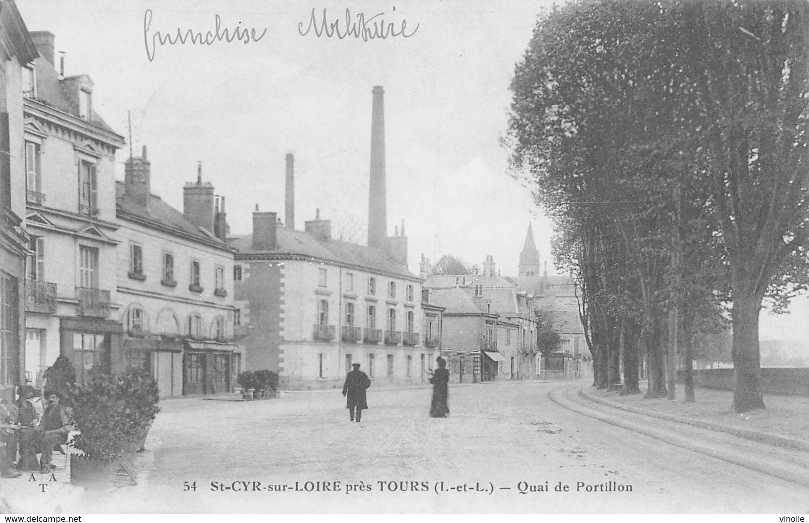 D.18-2502 : SAINT-CYR-SUR-LOIRE.  QUAI DU PORTILLON. - Saint-Cyr-sur-Loire