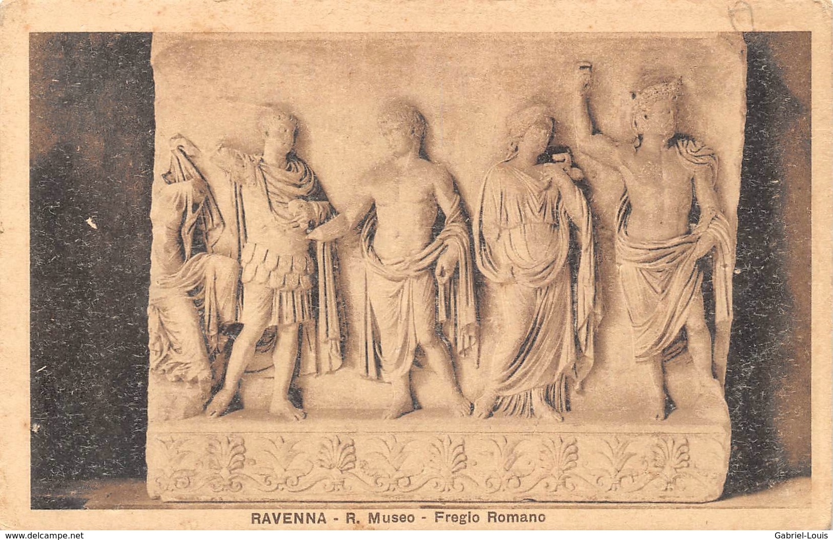 Ravenna - R Museo Fregio Romano - Carta Non Inviata - Ravenna