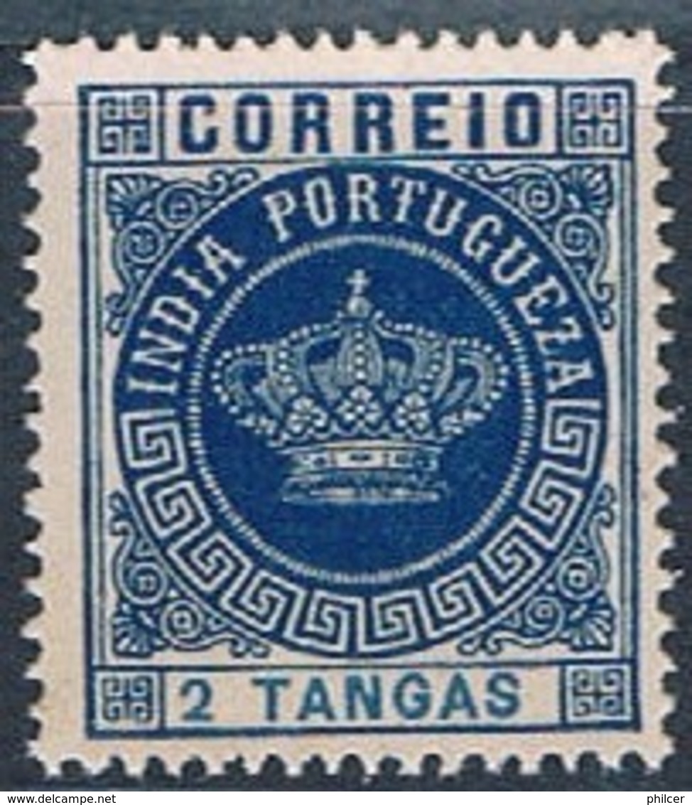 India, 1882, # 119 Dent. 13 1/2, MNG - Portuguese India