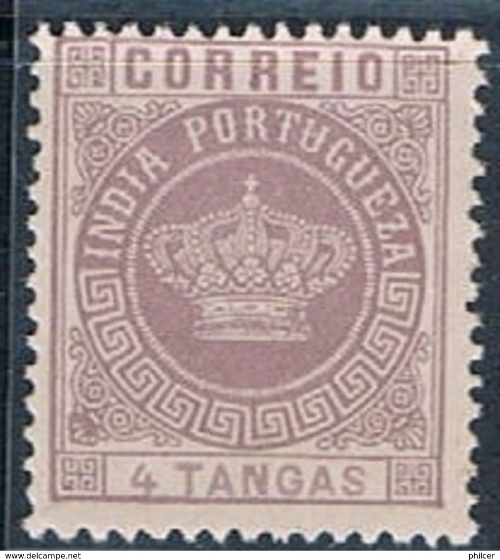 India, 1882, # 120 Dent. 12 1/2, MNG - Portuguese India