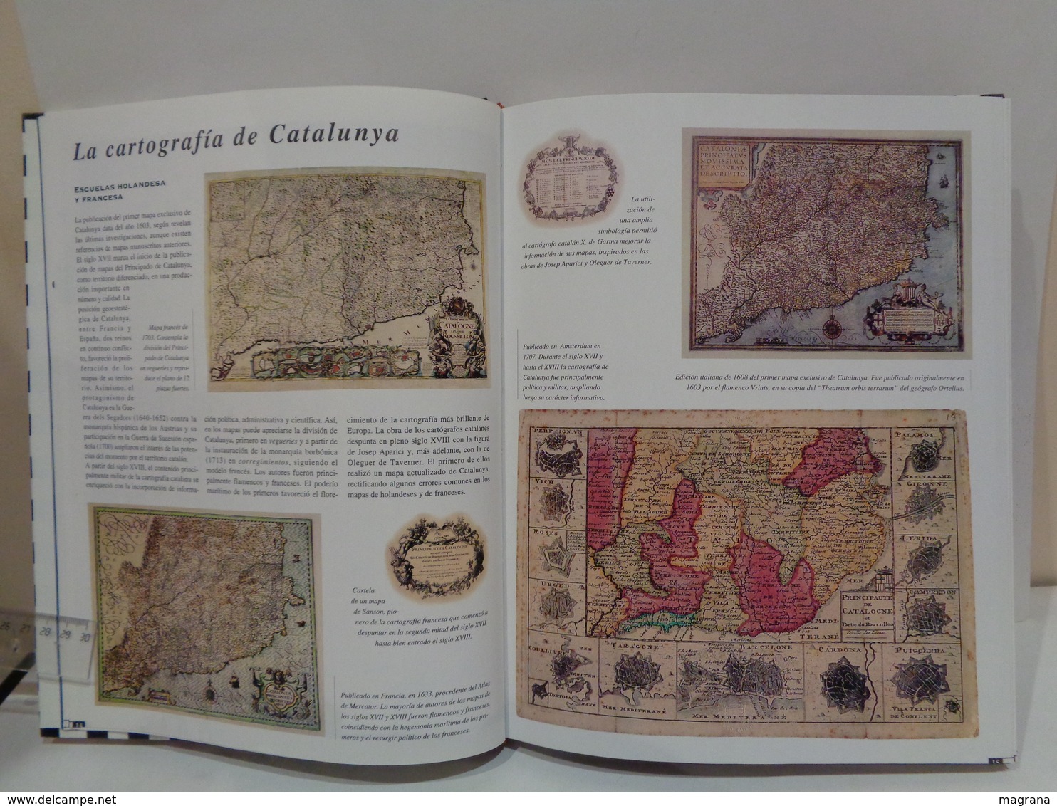 Gran Atlas De Catalunya. La Vanguardia. Generalitat De Catalunya. 1994. 208 Pp. - Geografía Y Viajes