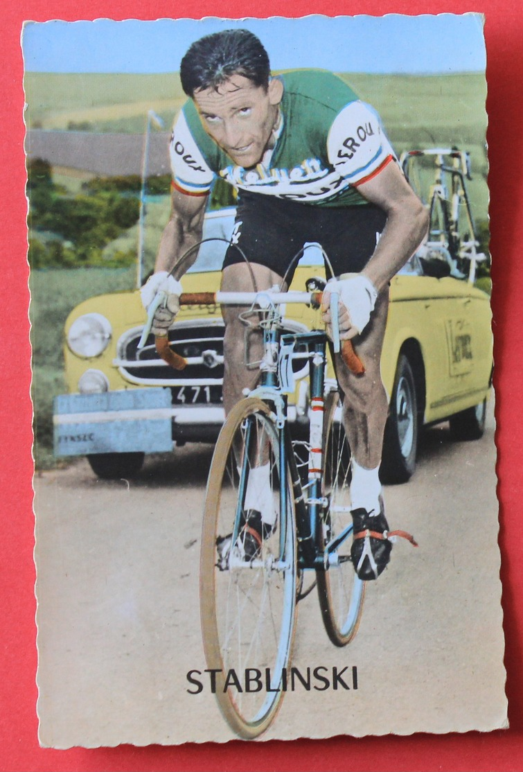 CYCLISME , Tour De France , Jean Stablinski En Maillot Helyett, Série Miroir Sprint - Cyclisme