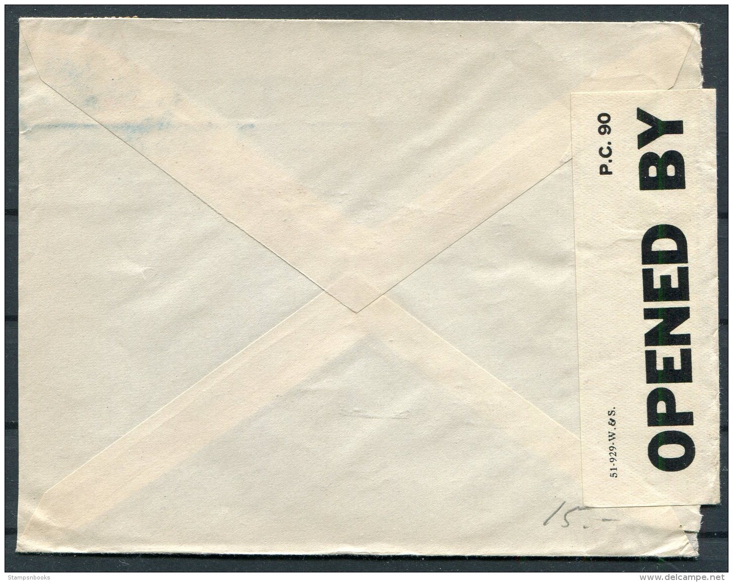 1943 Algeria Censor Cover - Red Cross, Geneva Switzerland - Covers & Documents