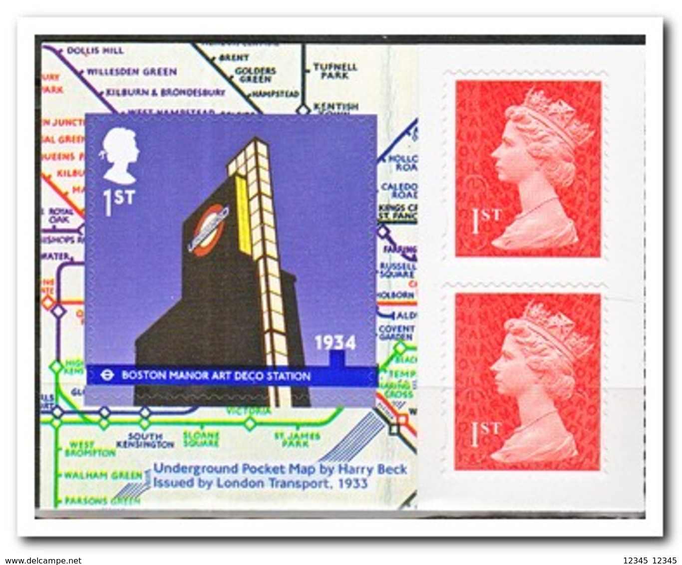 Engeland 2013, Postfris MNH, Underground - Nuovi