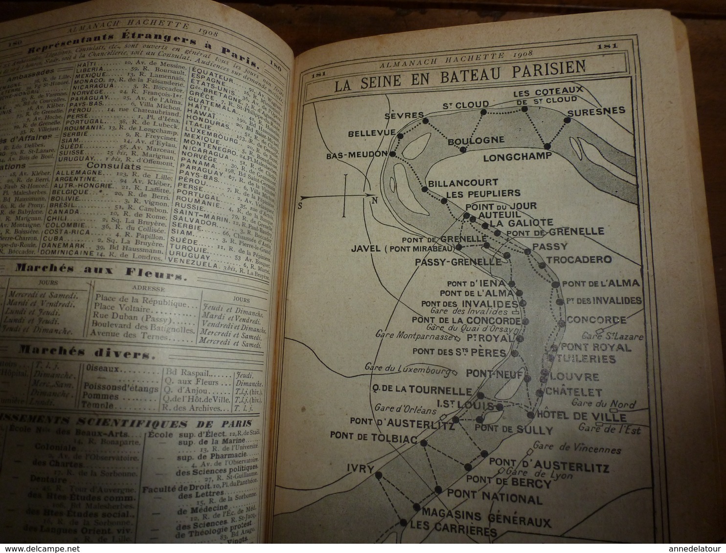 1908 Maroc;Champignons;Nuisibles à la vigne(édit. luxe) ALMANACH HACHETTE(Encyclopédie Populaire de la Vie Pratique) etc