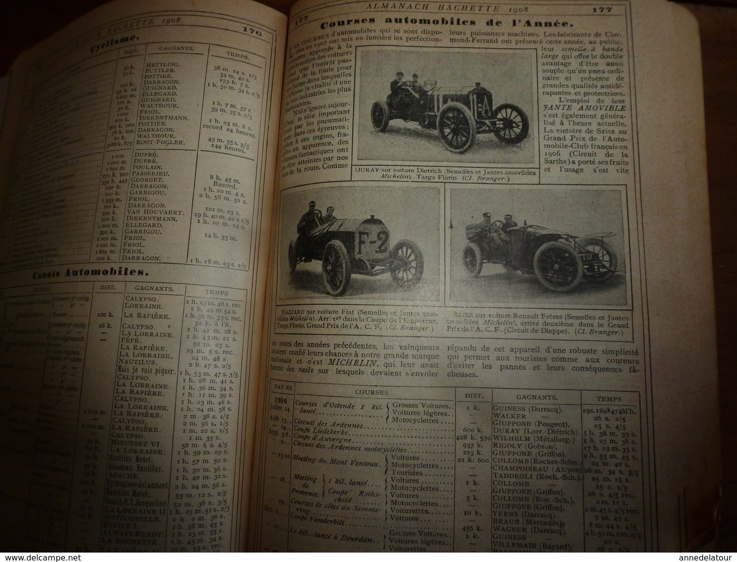 1908 Maroc;Champignons;Nuisibles à la vigne(édit. luxe) ALMANACH HACHETTE(Encyclopédie Populaire de la Vie Pratique) etc