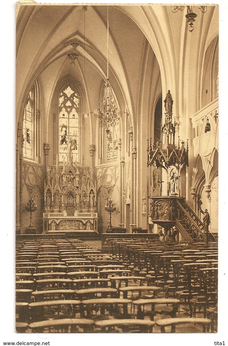 S7097 - Camplon -Institut Des Soeurs De La Providence Et De L' Immaculée Conception - Intérieur De La Chapelle - Tenneville