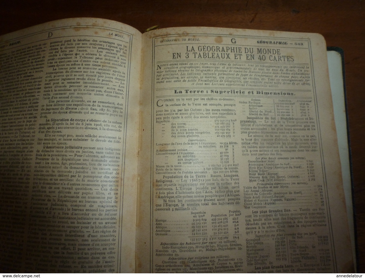 1913 BRETAGNE;etc(édit.luxe) ALMANACH HACHETTE  (Encyclopédie Populaire de la Vie Pratique);Hsun-Toung le fils du ciel;