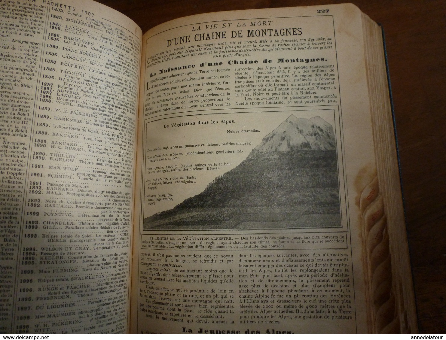 1907 Naufrage du HILDA à St-Malo;Benjamin Rabier;etc(éd. luxe) ALMANACH HACHETTE (Encycl. Populaire de la Vie Pratique);