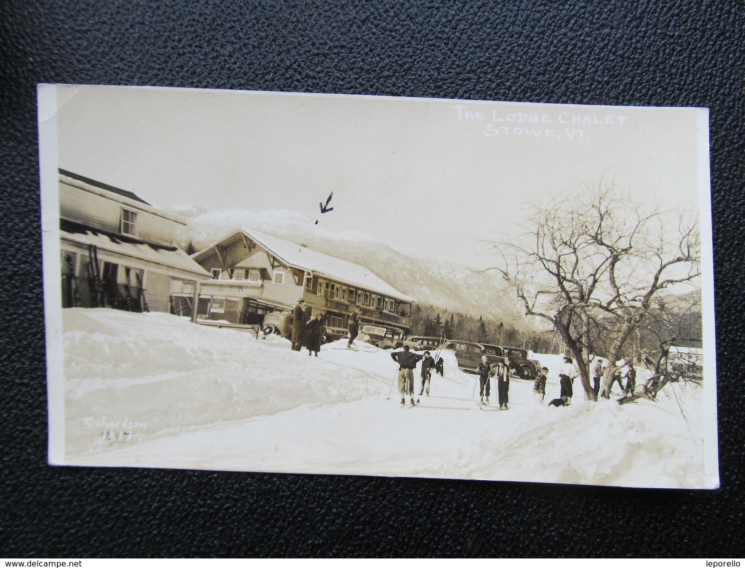 AK STOWE VT The Lodge Chalet Ca. 1940 ///  D*34310 - Other & Unclassified