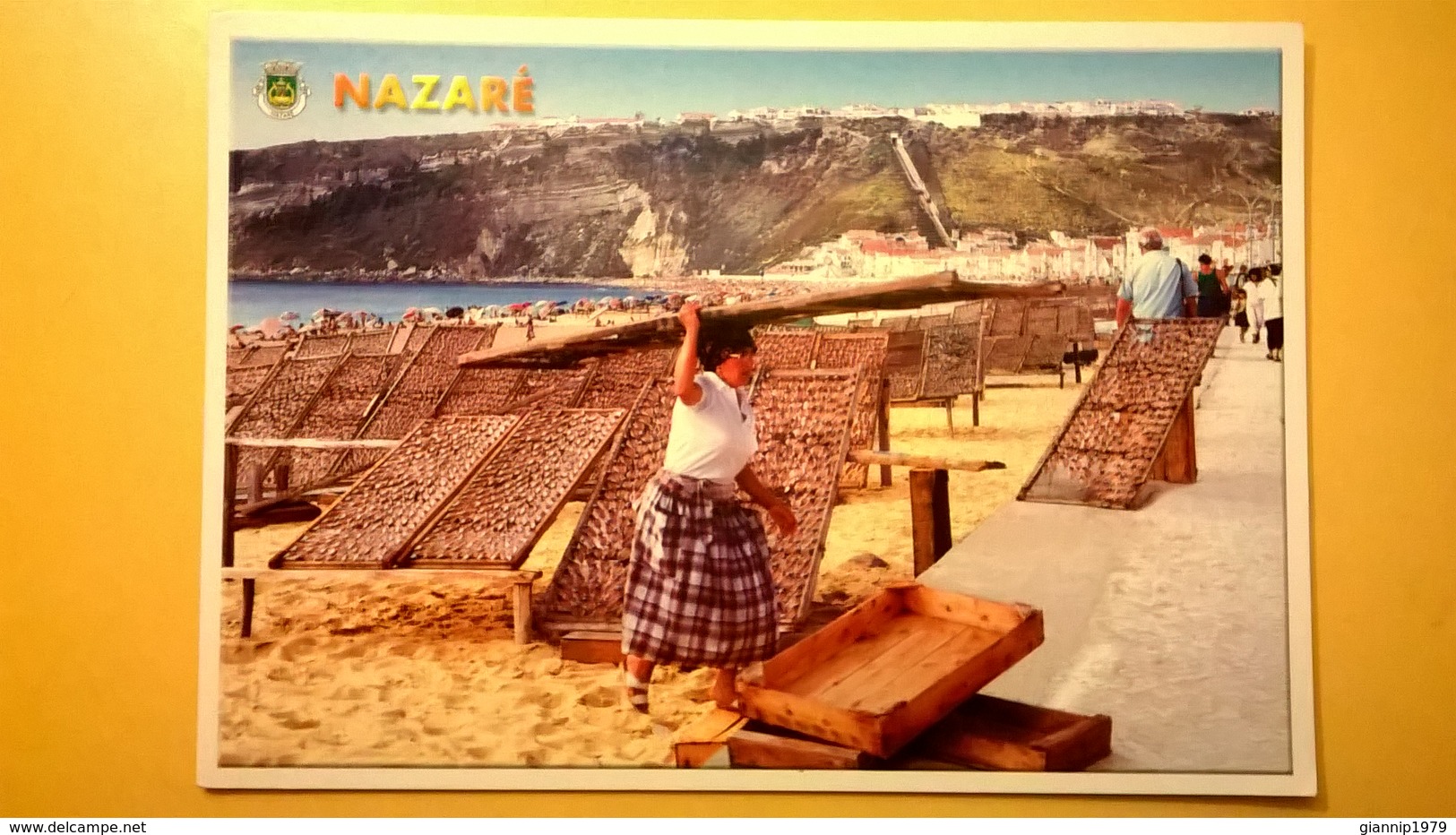 CARTOLINA POSTCARD NUOVA PORTUGAL NAZARE COSTA DE PRATA - Altri & Non Classificati