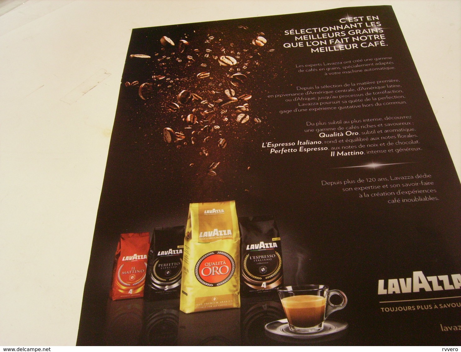 ANCIENNE PUBLICITE CAFE LAVAZZA ORO - Posters