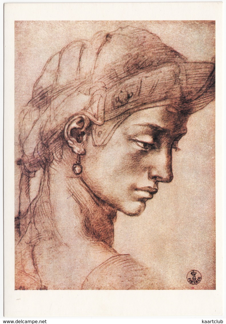 Michelangelo: Testa Femminile Di Profilo (Firenze, Galleria Uffizi) - Andere & Zonder Classificatie