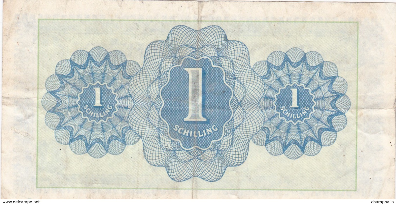 Autriche - Billet De 1 Schilling - Occupation Alliés - Série 1944 - Alliierte Militärbehörde - Autriche