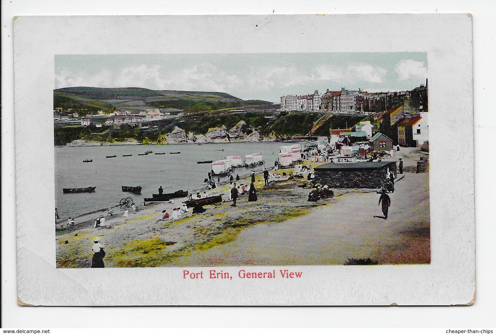 Port Erin, General View - Isla De Man