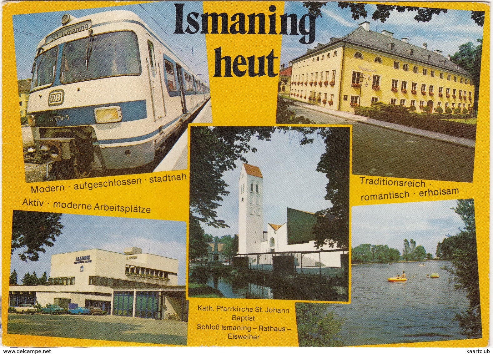 Ismaning Bei München : 'S3 Ismaning' DB (S-Bahn München) - Treinen