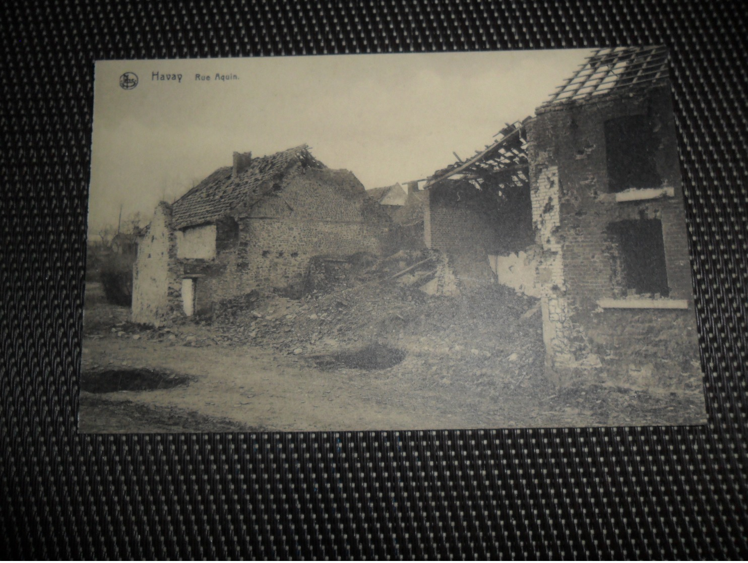 Havay ( Quévy )  Ruines  Ruinen  Guerre 1914 - 1918  Oorlog - Quévy