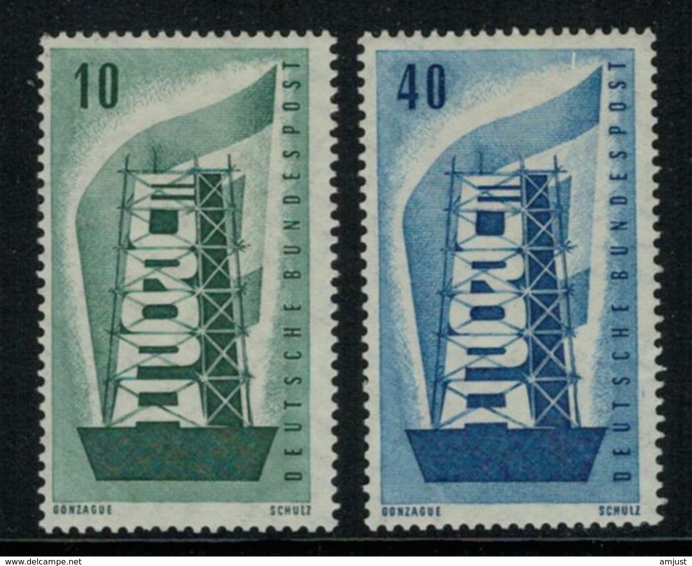 Europa-CEPT // Allemagne  // 1956 Timbres Neufs** - 1956