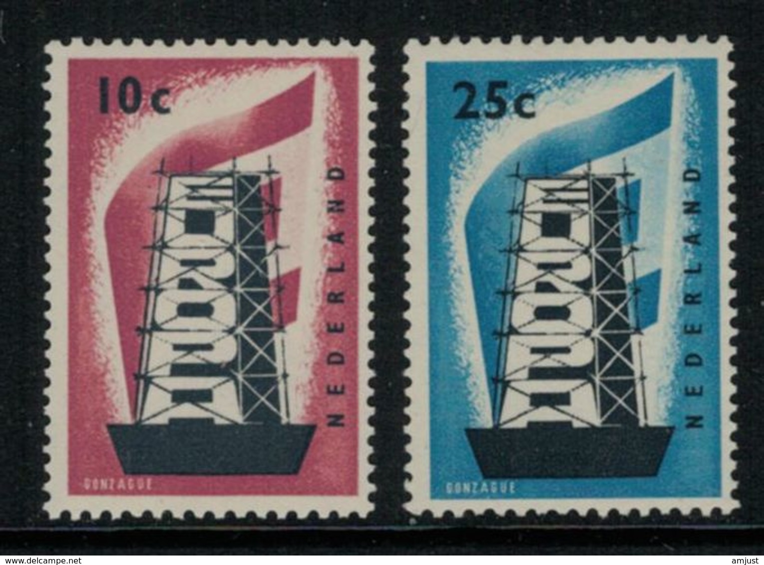 Europa-CEPT // Pays-Bas  // 1956 Timbres Neufs** - 1956