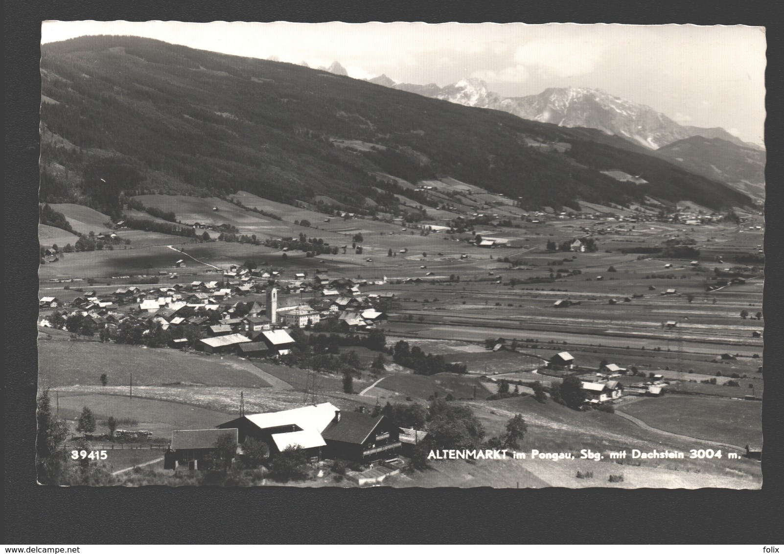 Altenmarkt Im Pongau - Sbg. Mit Dachstein - 1963 - Altenmarkt Im Pongau