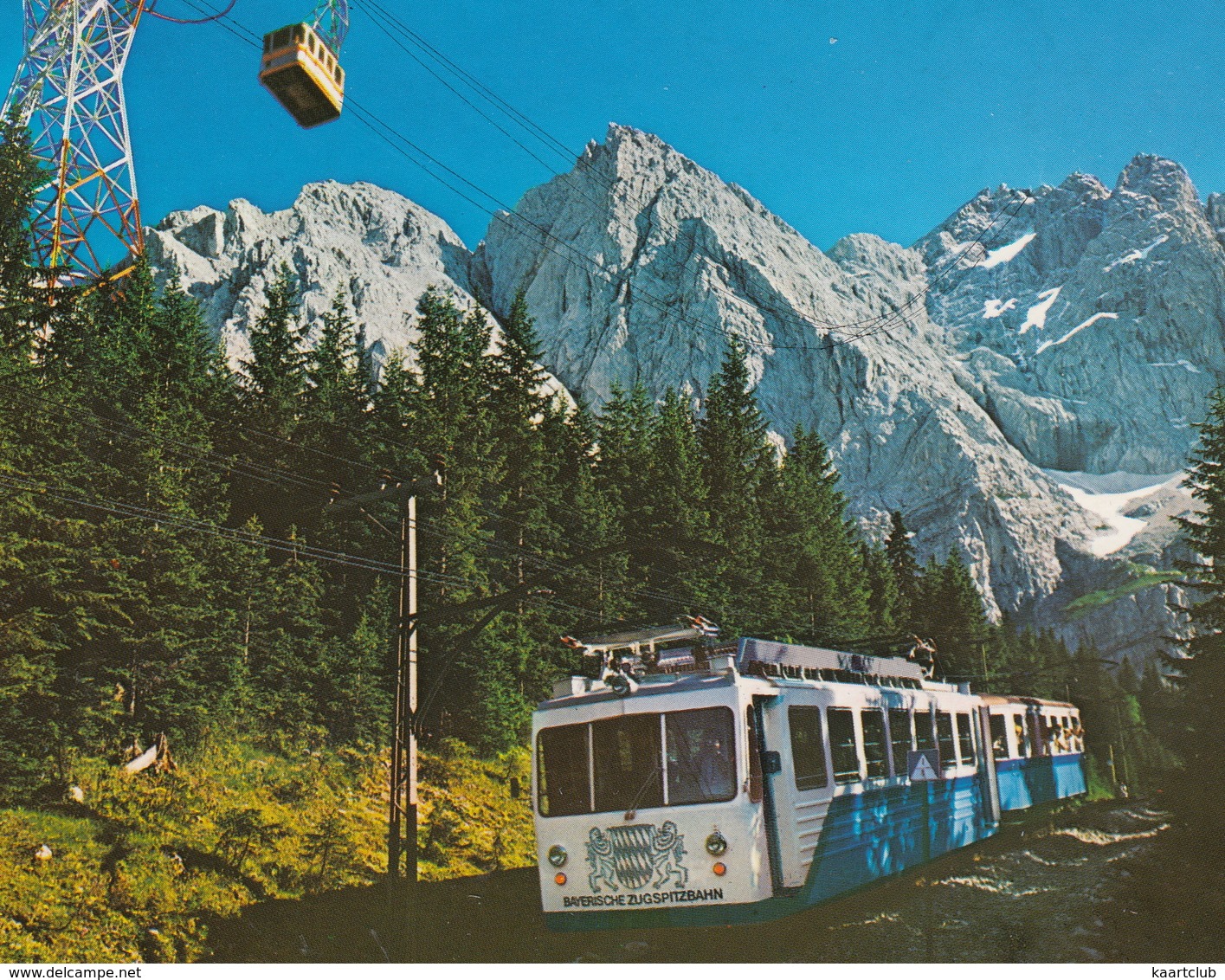Zugspitze, 2964 M - Fahrt Mit Der Zugspitz-Großkabinenbahn Oder Zahnradbahn - Garmisch  -  (D.) - Treinen