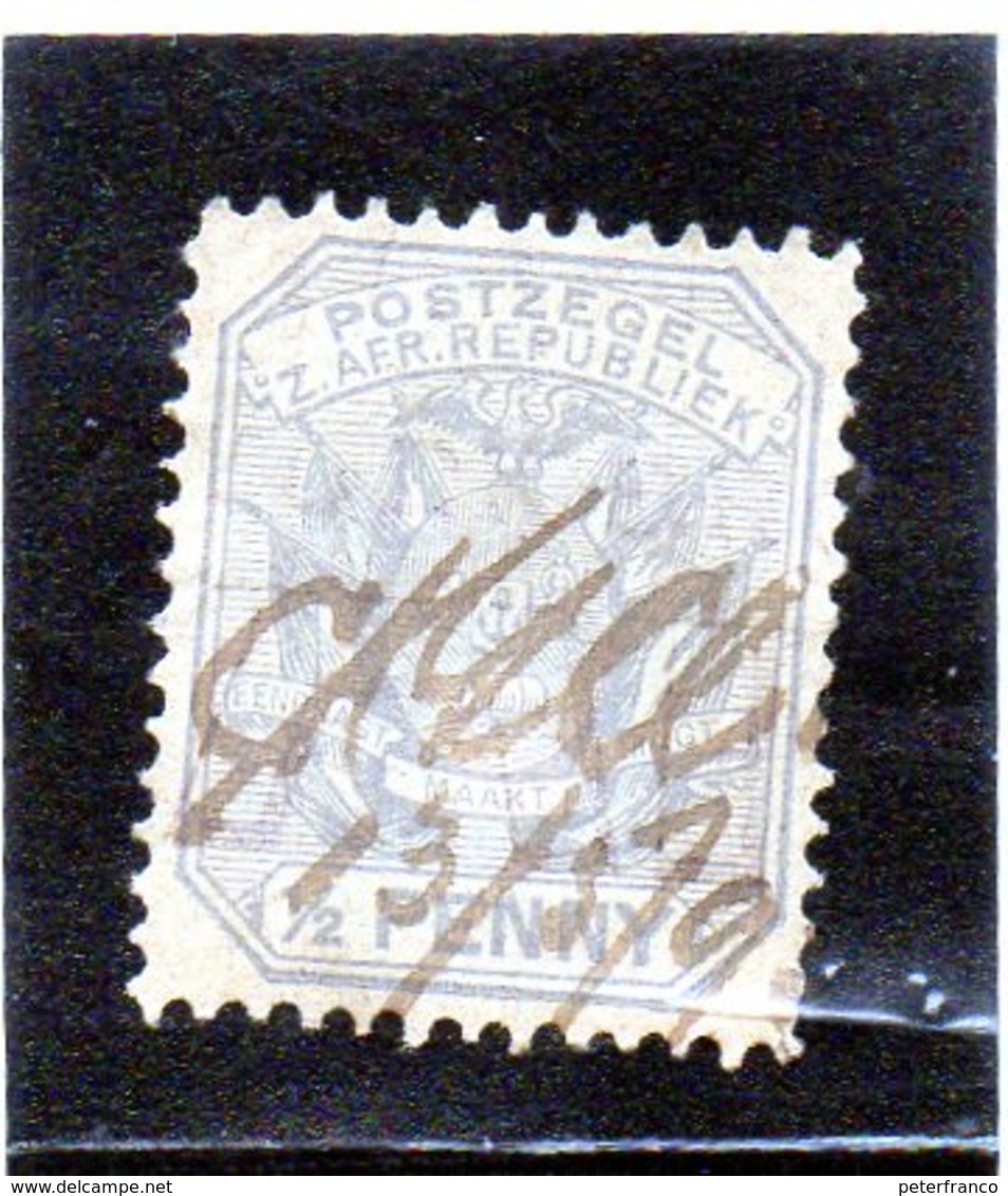 B - 1896 Sud Africa - Z. Afr. Republiek - Neue Republik (1886-1887)