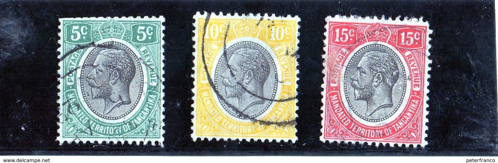 B - 1927 Tanganika - King George V - Tanganyika (...-1932)