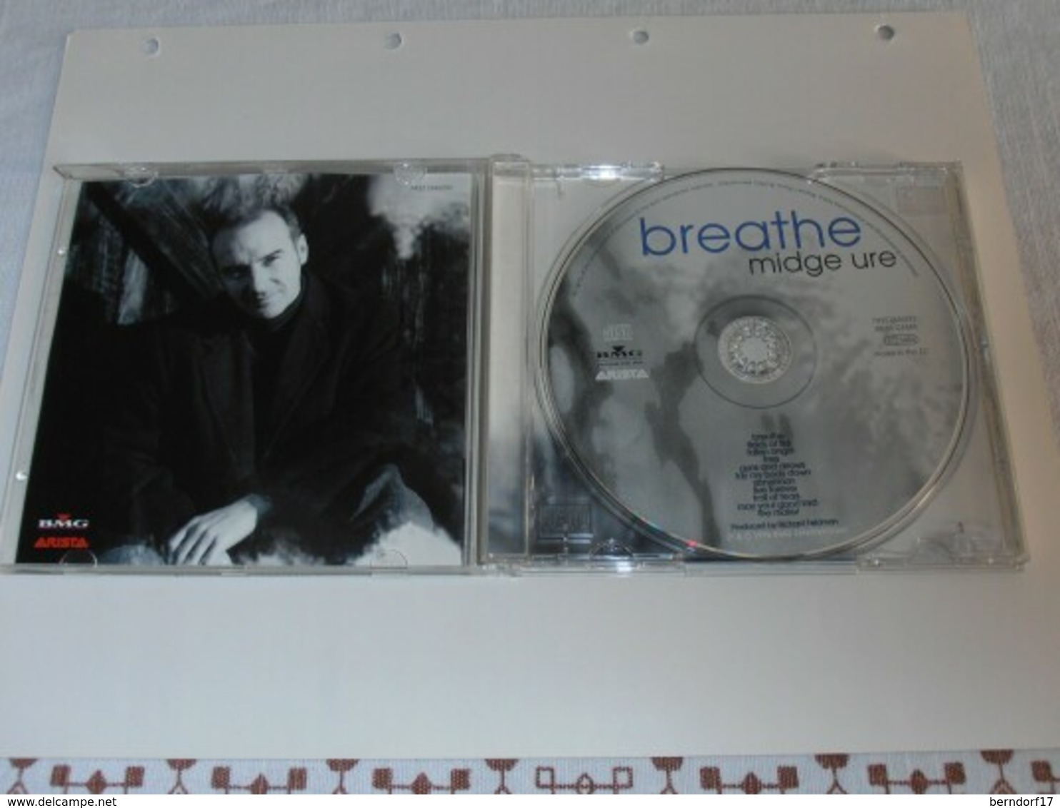 Breathe - Midge Ure - CD - Disco, Pop