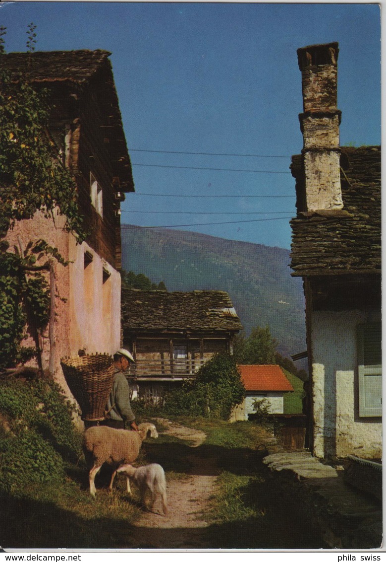 Il Ticino Pittoresco - Leontica (Val Blenio) - Photo: Engelberger - Blenio