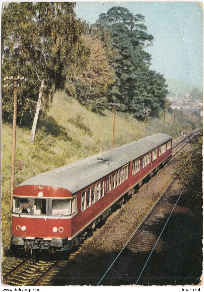 Moderner Triebwagen Für Den Nahverkehr (Vt. 24) - (Herausgeber: Bundesbahn-Werbeamt Frankfurt) - Treinen