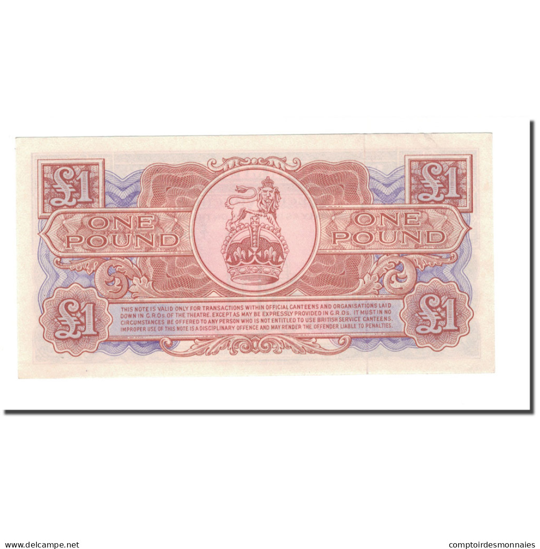 Billet, Grande-Bretagne, 1 Pound, 1956, KM:M29, NEUF - British Armed Forces & Special Vouchers