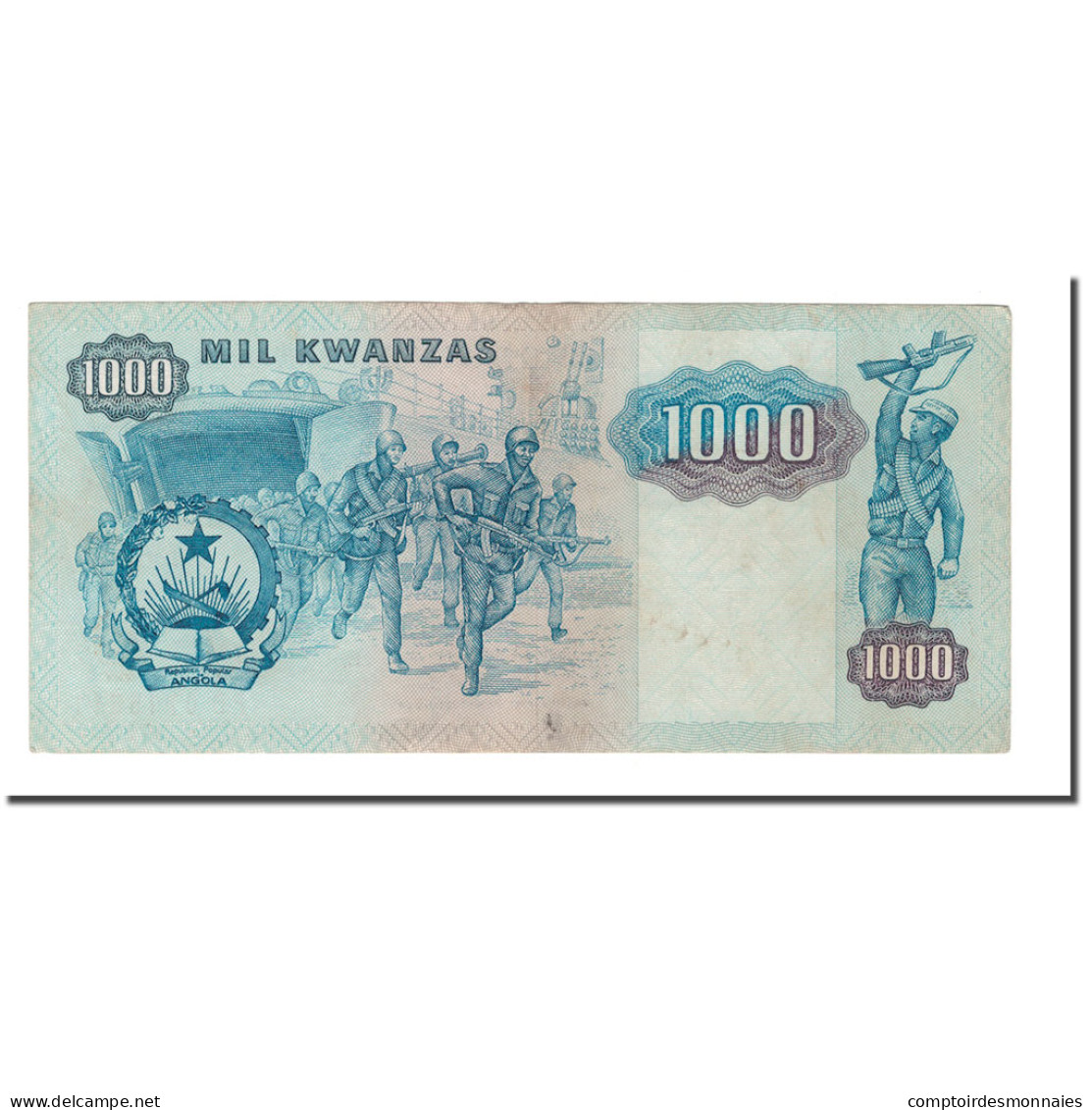 Billet, Angola, 1000 Kwanzas, 1984, 1984-01-07, KM:121a, TTB - Angola