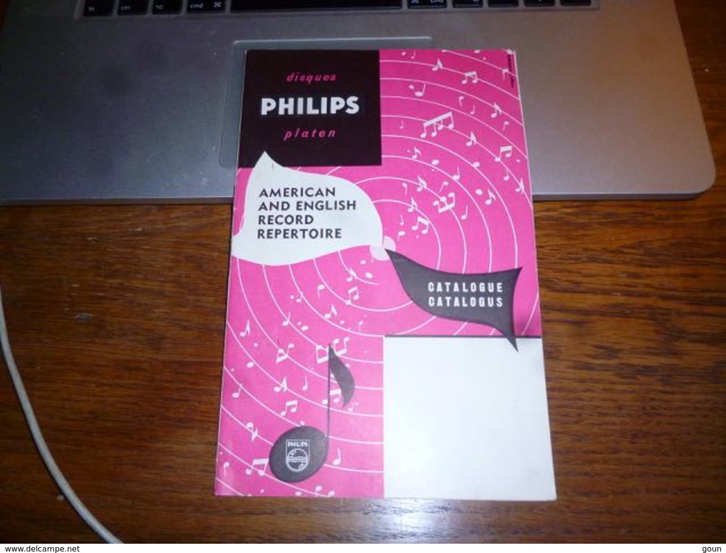 Catalogue Disques Philips Platen 1953 American And English Record Repertoire 16p - Autres & Non Classés