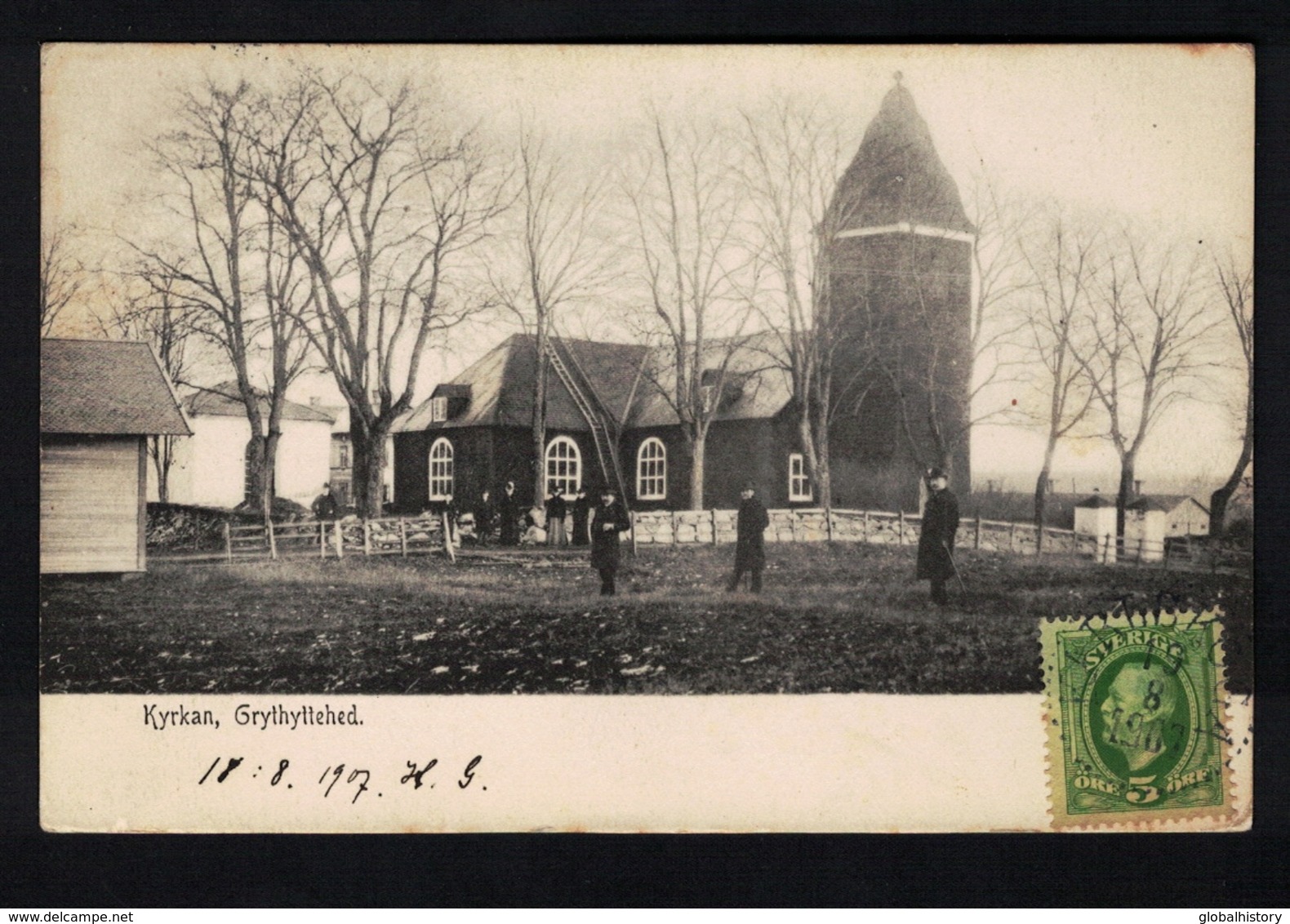 DE1658 - SWEDEN - GRYTHYTTEHED - KYRKAN - CHURCH - Suède