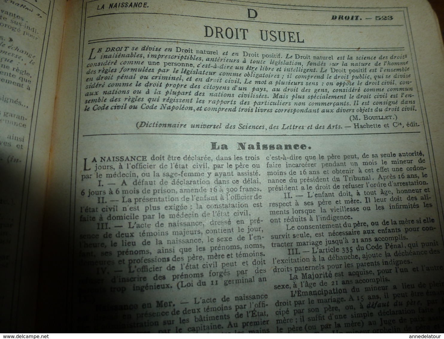 1909 En BRETAGNE 13 maris pour 1 femme, En ALSACE  2/3 de mari pour 1 femme;etc (éd. luxe) ALMANACH HACHETTE