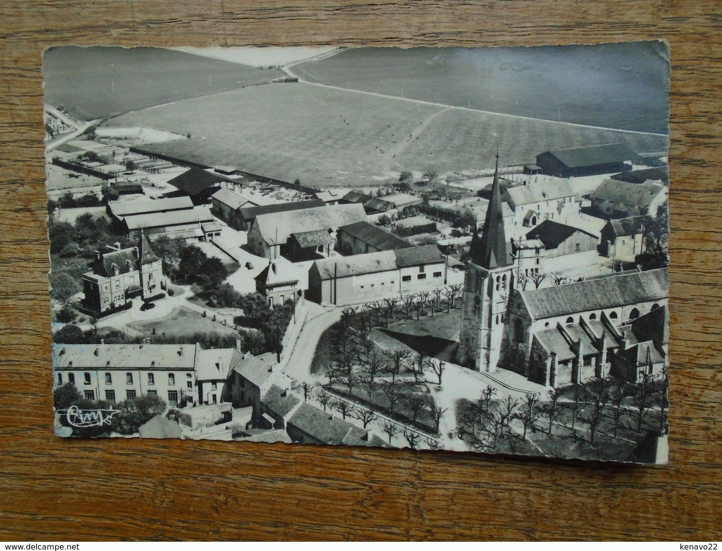 Mitry-mory , Vue Aérienne Sur L'église Et Le Cours Complémentaire - Mitry Mory