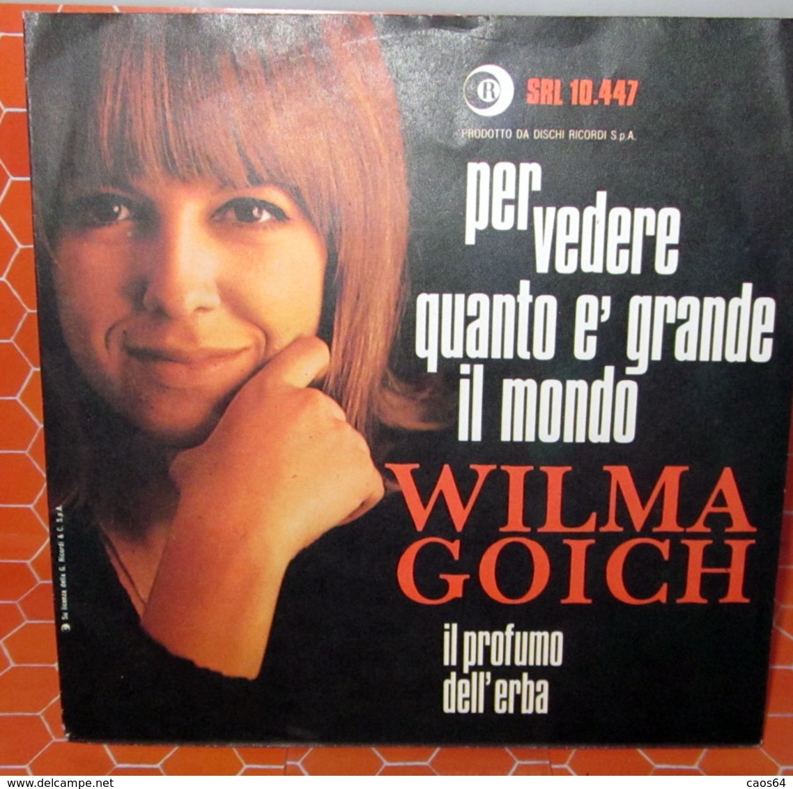 WILMA GOICH PER VEDERE QUANTO E' GRANDE IL MONDO 45 GIRI 7" - Altri - Musica Italiana