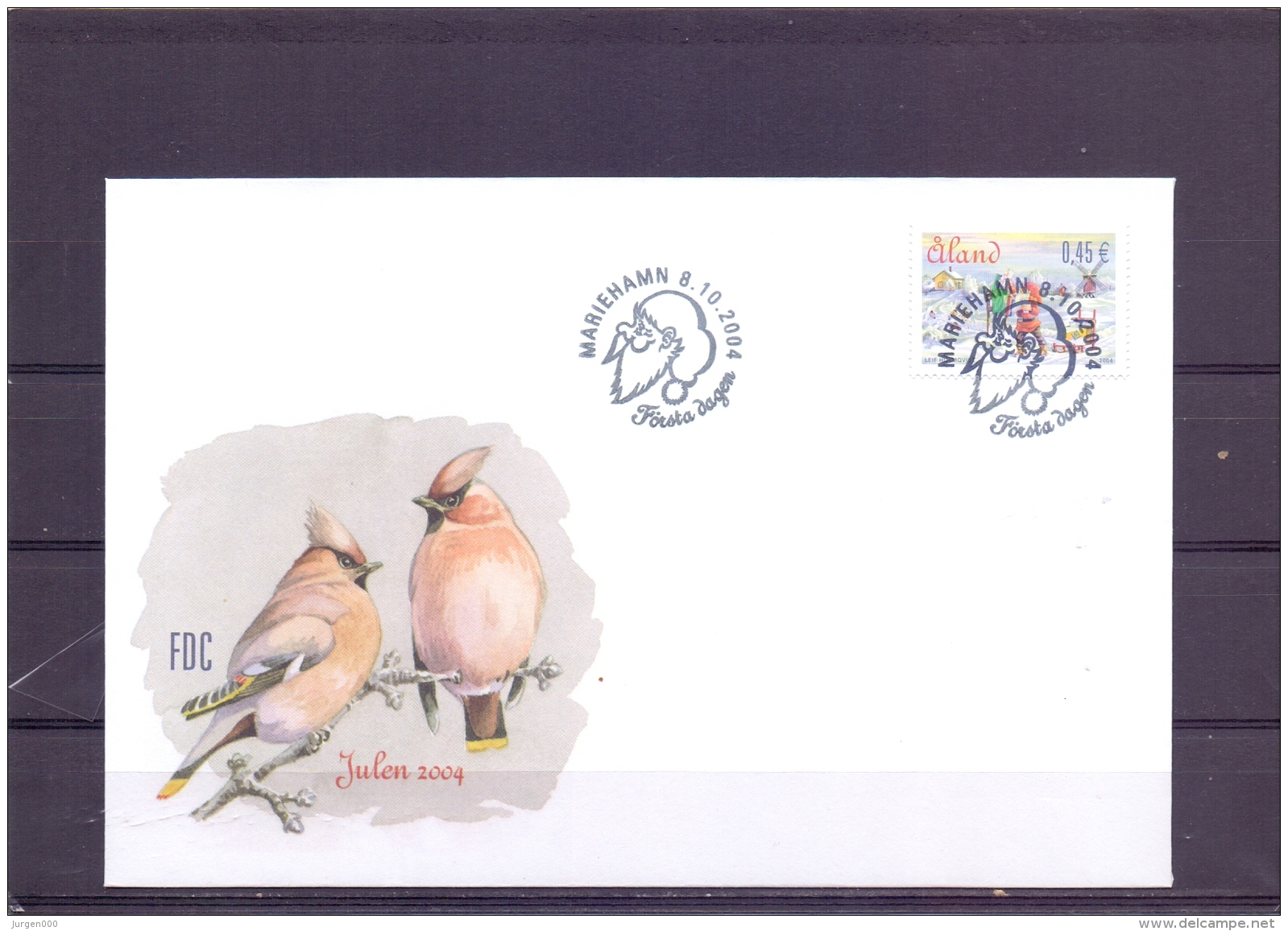 Christmas - FDC - Michel 243 - Mariehamn 8/10/2004  (RM13466) - Aland