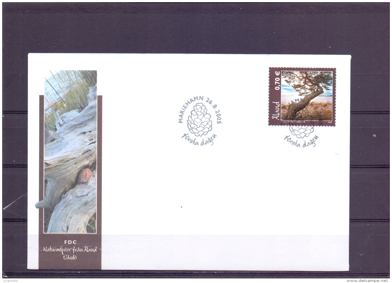 Sando, Vardo - FDC - Michel 256 - Mariehamn 26/8/2005  (RM13471) - Aland