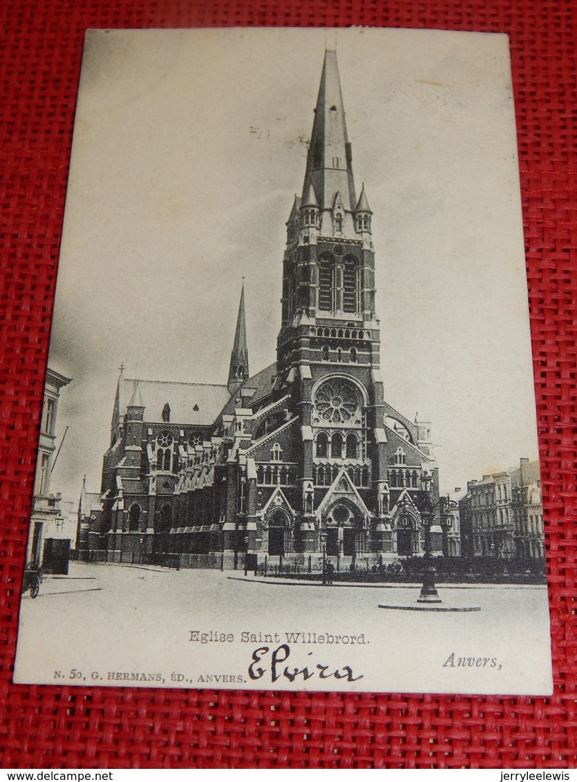 ANTWERPEN  -  ANVERS  -   Eglise Saint Willebrord - Antwerpen