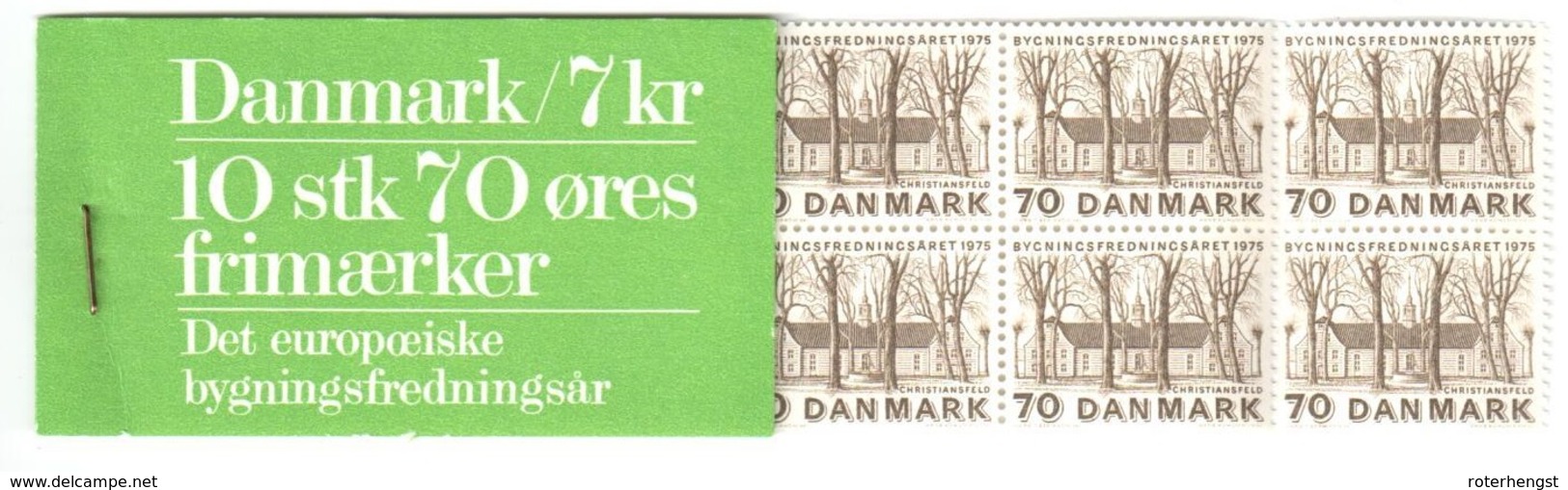 Denmark Booklet Mnh 1975 Cat 50 Euros - Libretti