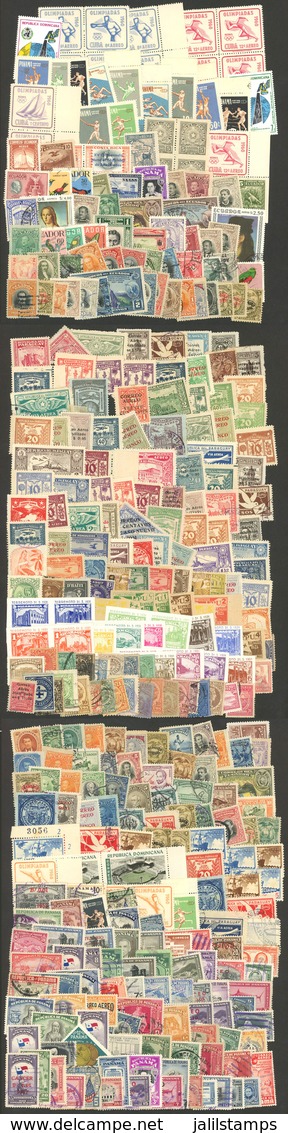 LATIN AMERICA: Envelope With Large Number Of Stamps, Mainly Of Very Fine Quality. It Includes Many Scarce Examples, HIGH - Sonstige - Amerika